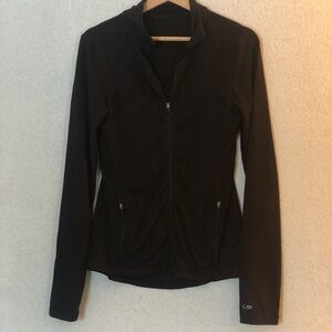 Champion DuoDry Full Zip Jacket in Black